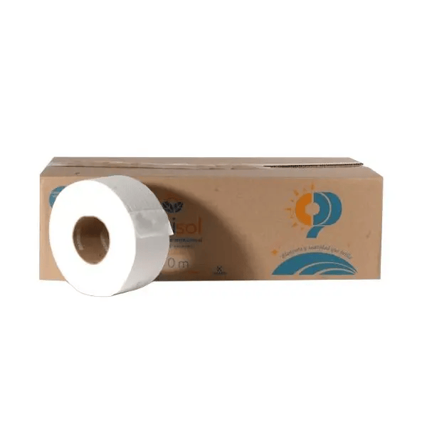 Papel Hig. Jumbo 150 Mts Con 12 Rollos Mca. Sanisol 1 Papel Hig. Jumbo 150 Mts Con 12 Rollos Mca. Sanisol